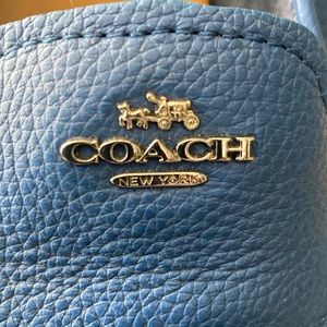 Women Coach Cobalt Blue Loafer